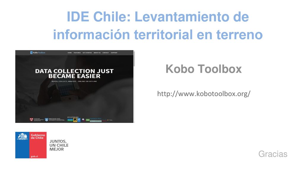 IDE Chile: Levantamiento de información territorial en terreno