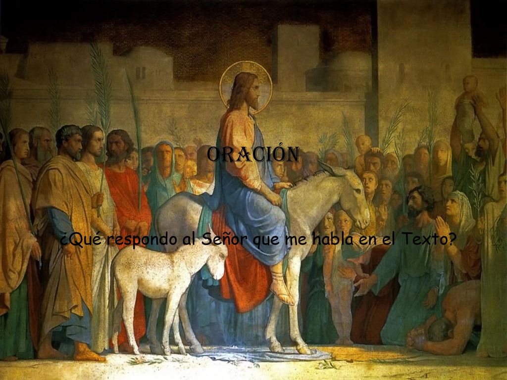 ¿Qué respondo al Señor que me habla en el Texto
