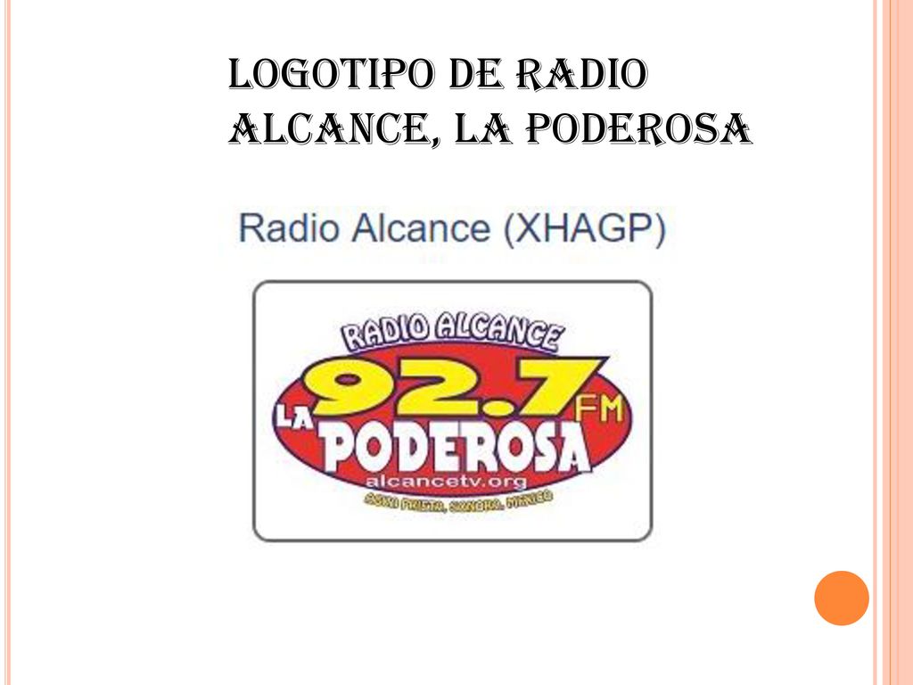Logotipo de Radio Alcance, La Poderosa