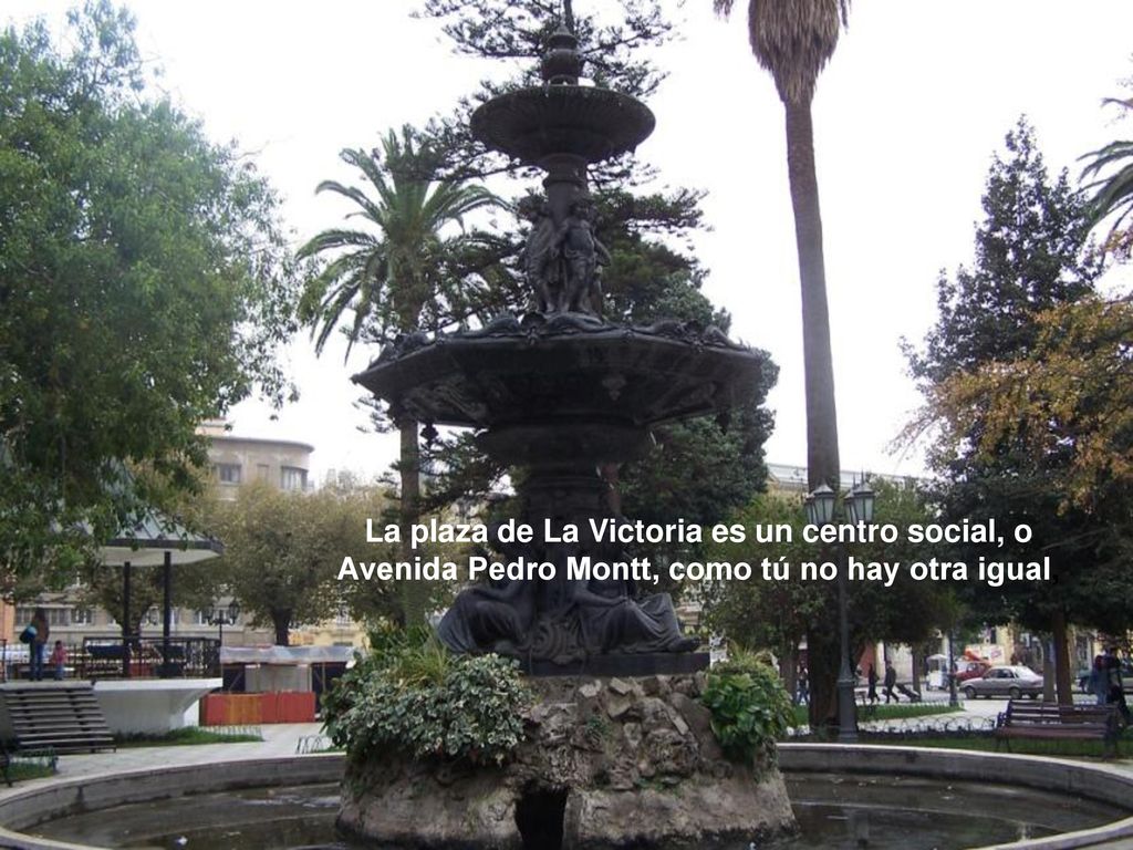 La plaza de La Victoria es un centro social, o