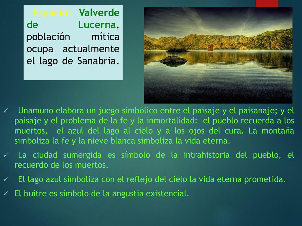 Espacio: Valverde de Lucerna, población mítica ocupa actualmente el lago de Sanabria.