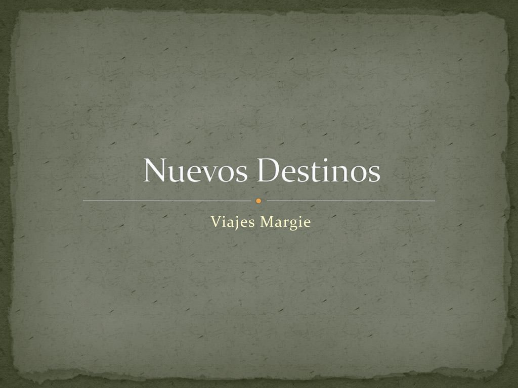 Nuevos Destinos Viajes Margie