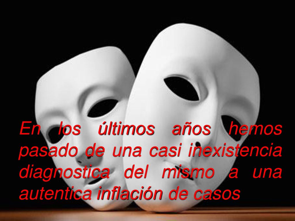 En los últimos años hemos pasado de una casi inexistencia diagnostica del mismo a una autentica inflación de casos