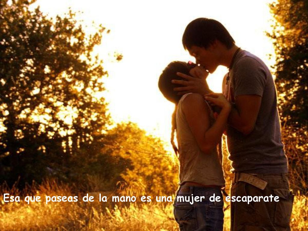 Esa que paseas de la mano es una mujer de escaparate