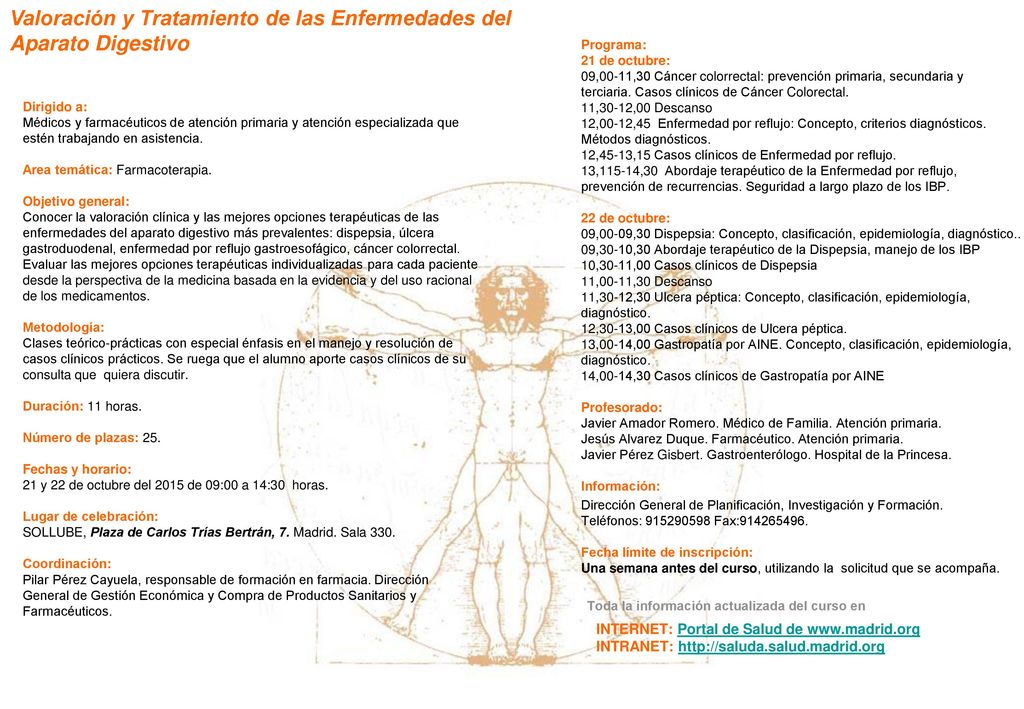 Valoración y Tratamiento de las Enfermedades del Aparato Digestivo