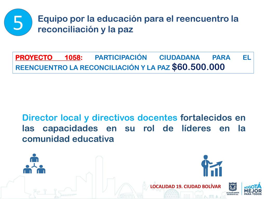 5 Equipo por la educación para el reencuentro la reconciliación y la paz.