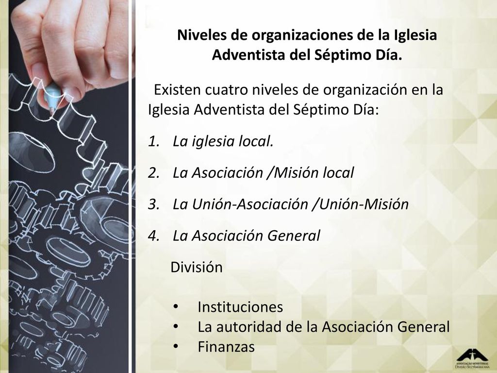 Niveles de organizaciones de la Iglesia Adventista del Séptimo Día.