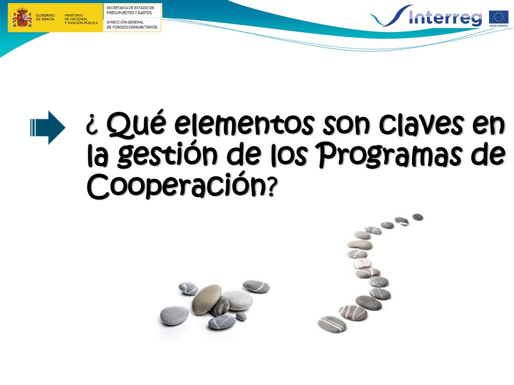 ¿ Qué elementos son claves en la gestión de los Programas de Cooperación