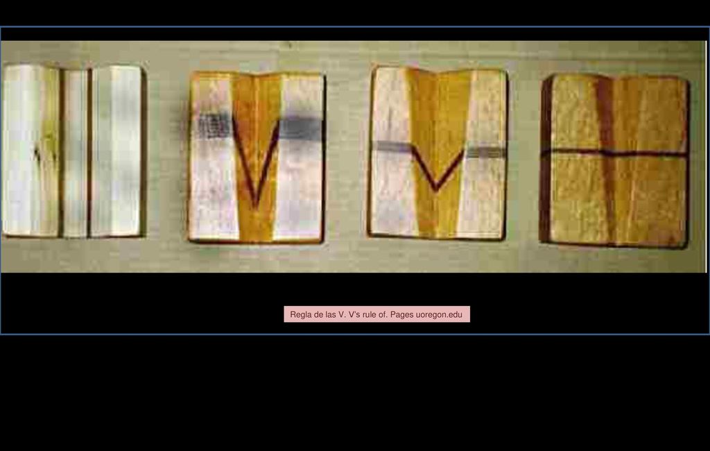 Regla de las V. V’s rule of. Pages uoregon.edu