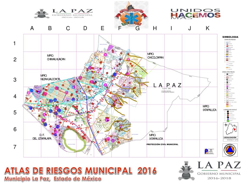 ATLAS DE RIESGOS MUNICIPAL 2016 Municipio La Paz, Estado de México