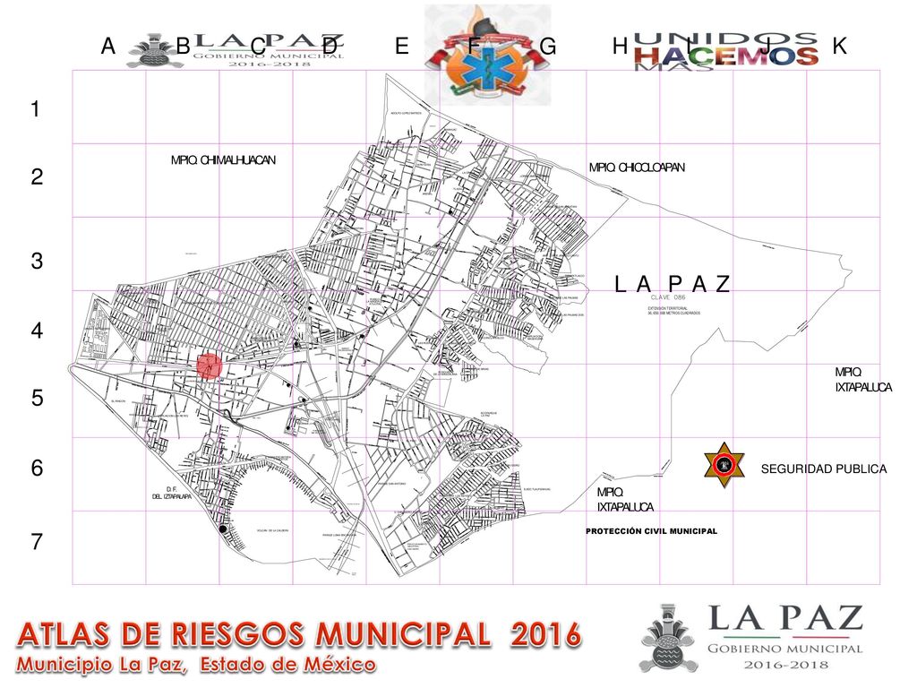 ATLAS DE RIESGOS MUNICIPAL 2016 Municipio La Paz, Estado de México