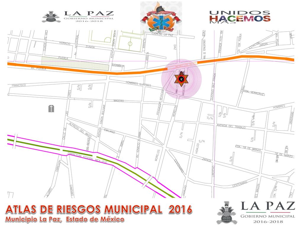 ATLAS DE RIESGOS MUNICIPAL 2016 Municipio La Paz, Estado de México