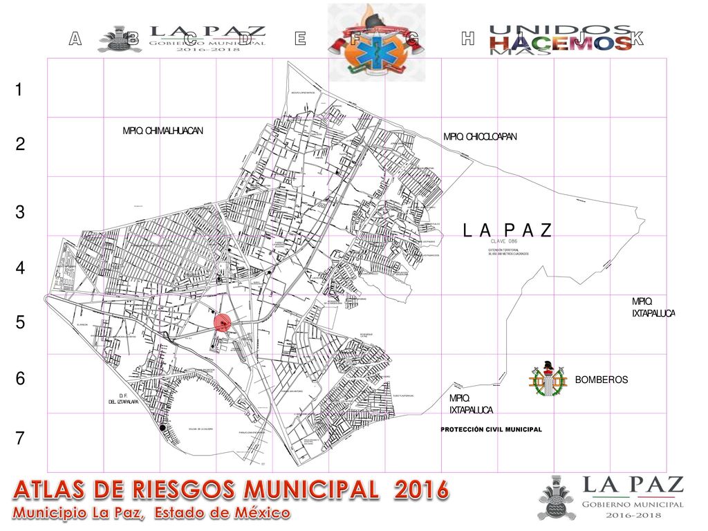 ATLAS DE RIESGOS MUNICIPAL 2016 Municipio La Paz, Estado de México