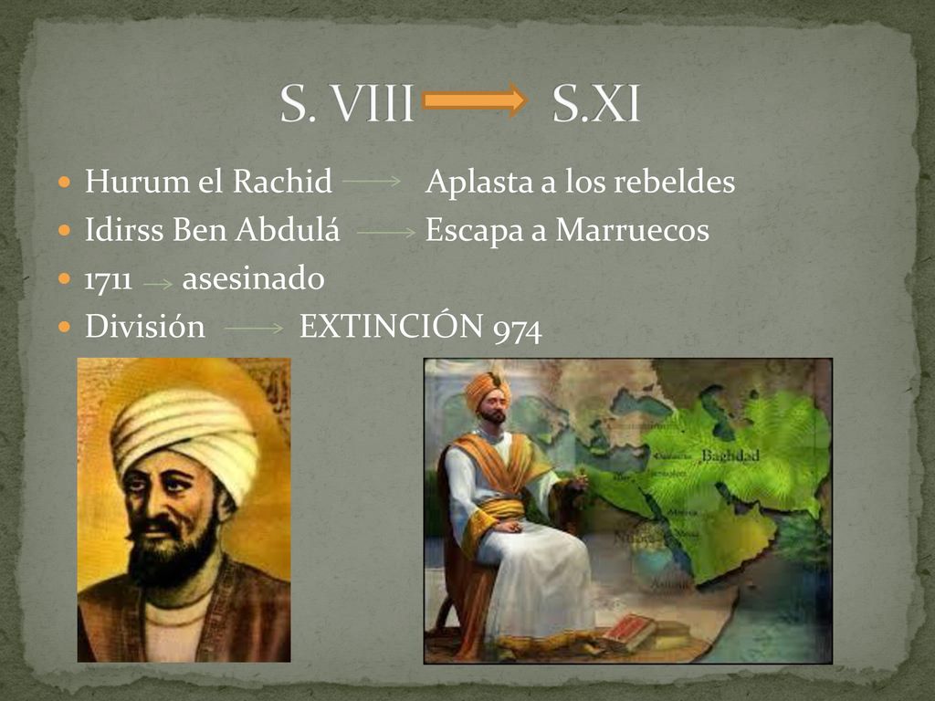 S. VIII S.XI Hurum el Rachid Aplasta a los rebeldes