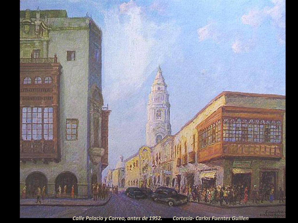 Calle Palacio y Correo, antes de Cortesía- Carlos Fuentes Guillen
