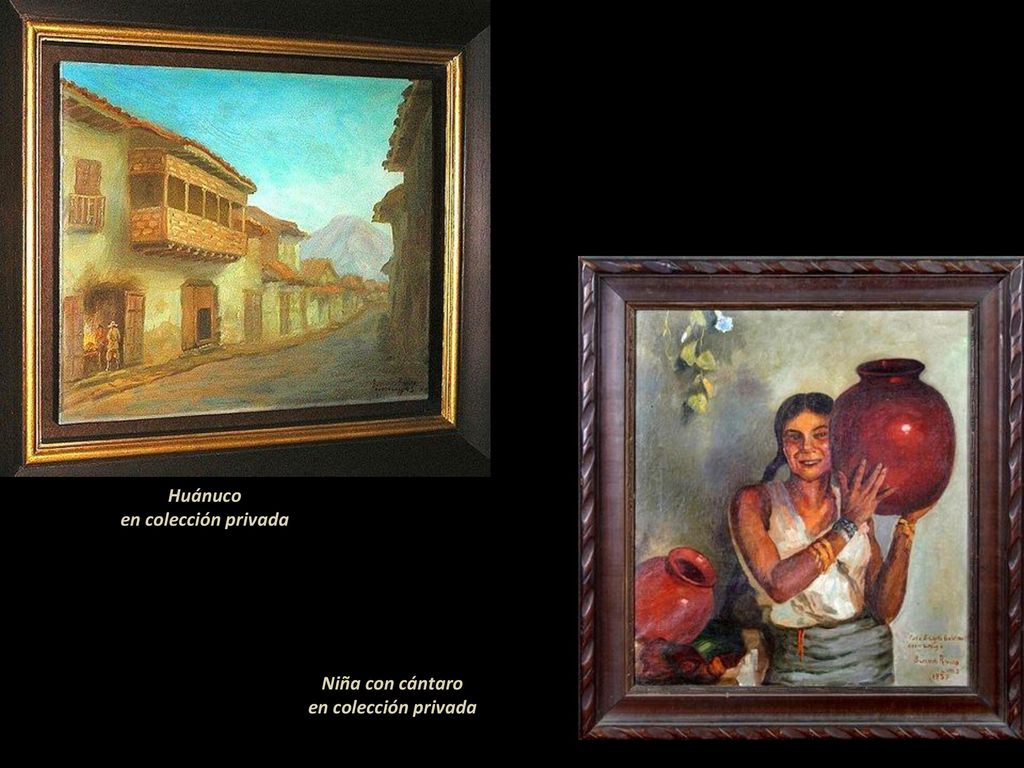 Huánuco en colección privada Niña con cántaro en colección privada