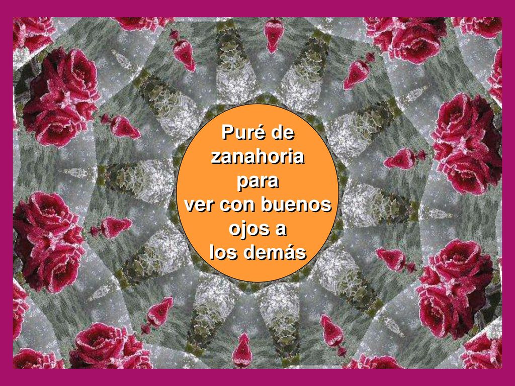 Puré de zanahoria para ver con buenos ojos a los demás