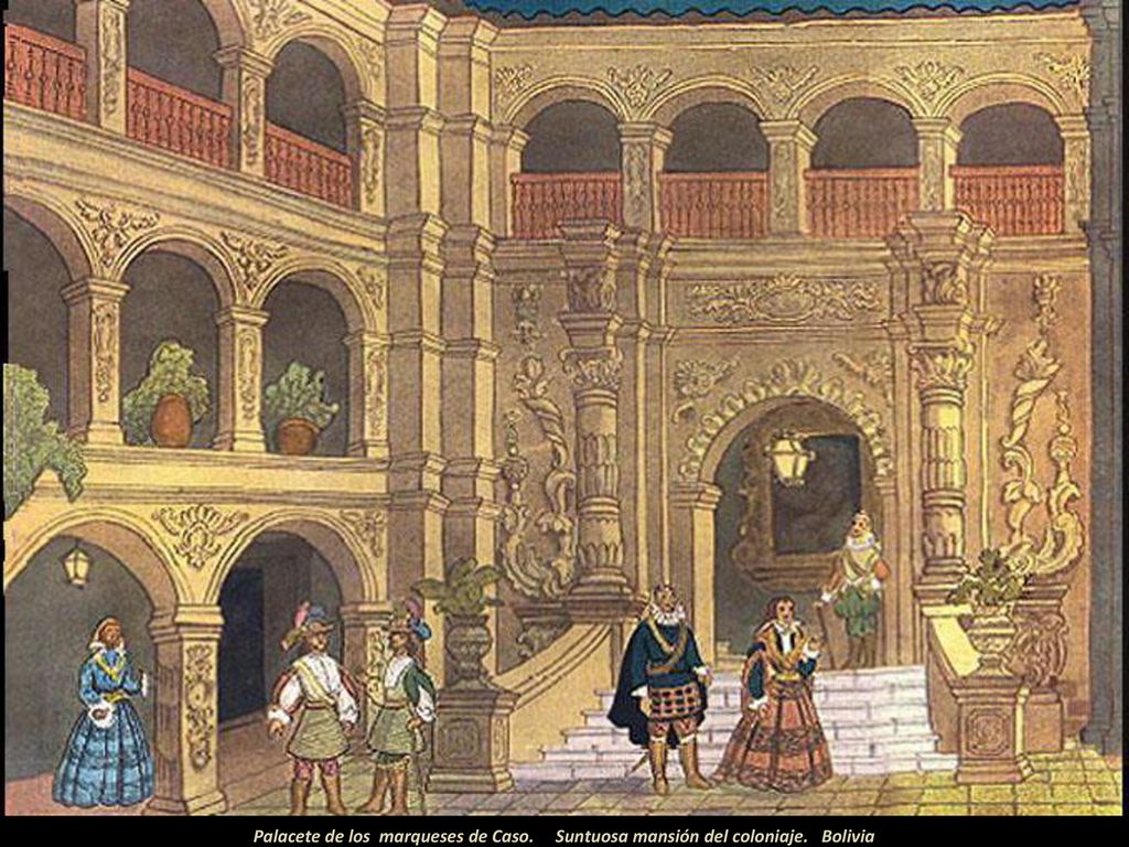 Palacete de los marqueses de Caso. Suntuosa mansión del coloniaje