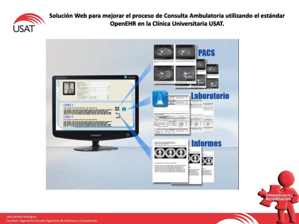 Solución Web para mejorar el proceso de Consulta Ambulatoria utilizando el estándar OpenEHR en la Clínica Universitaria USAT.
