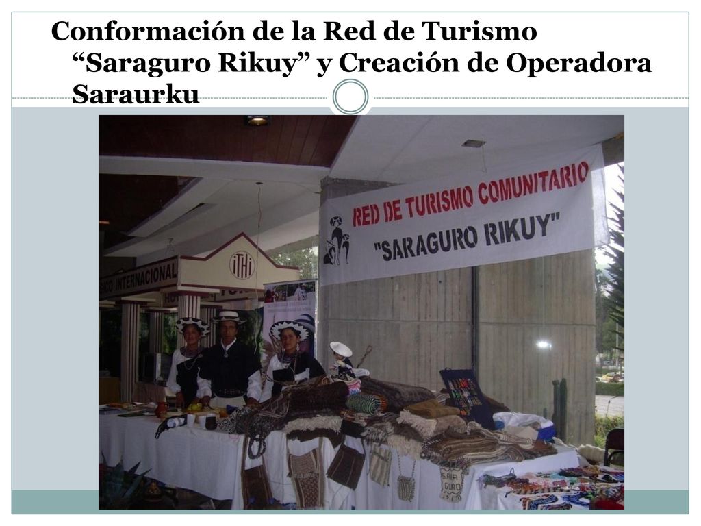 Conformación de la Red de Turismo Saraguro Rikuy y Creación de Operadora Saraurku