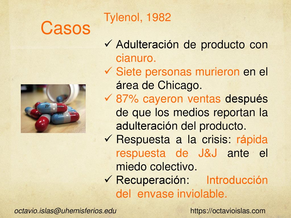 Casos Tylenol, 1982 Adulteración de producto con cianuro.