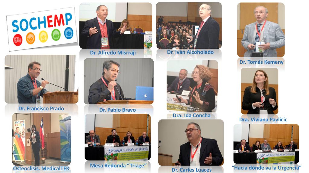 Dr. Alfredo Misrraji Dr. Iván Alcoholado. Dr. Tomás Kemeny. Dr. Francisco Prado. Dr. Pablo Bravo.