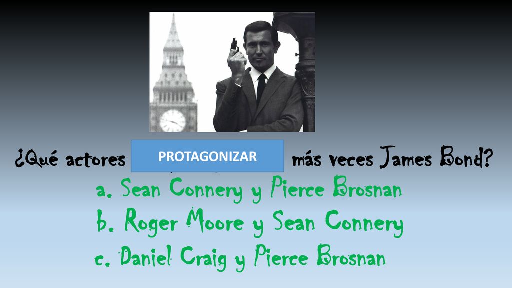 ¿Qué actores han protagonizado más veces James Bond