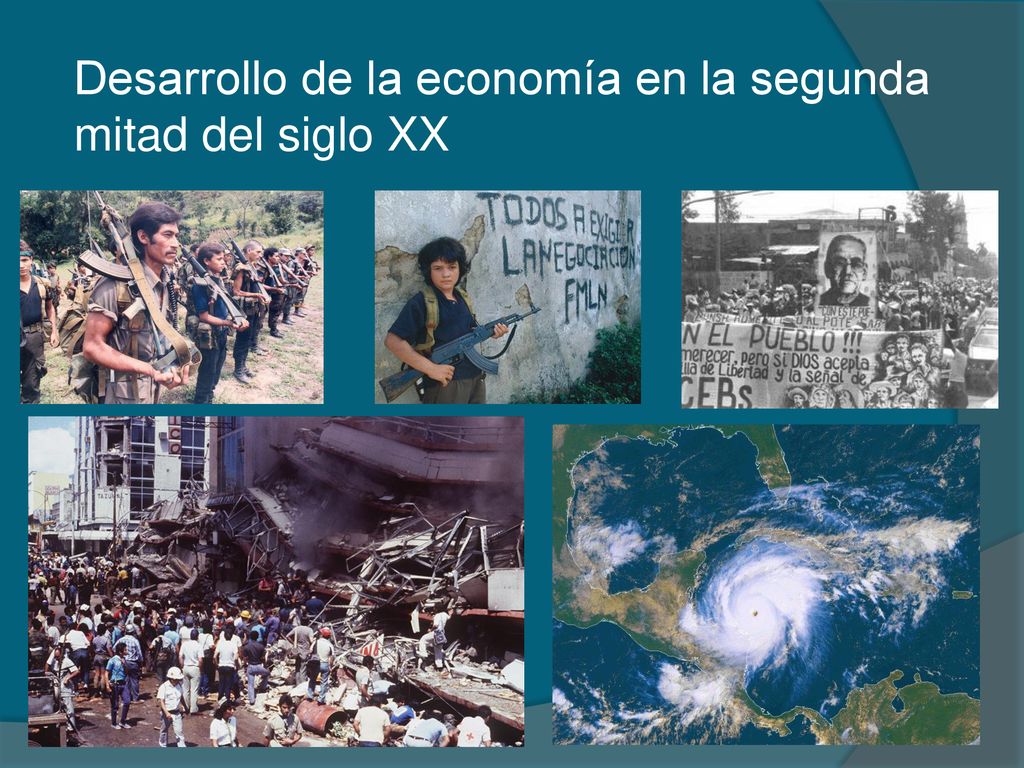 Desarrollo de la economía en la segunda mitad del siglo XX
