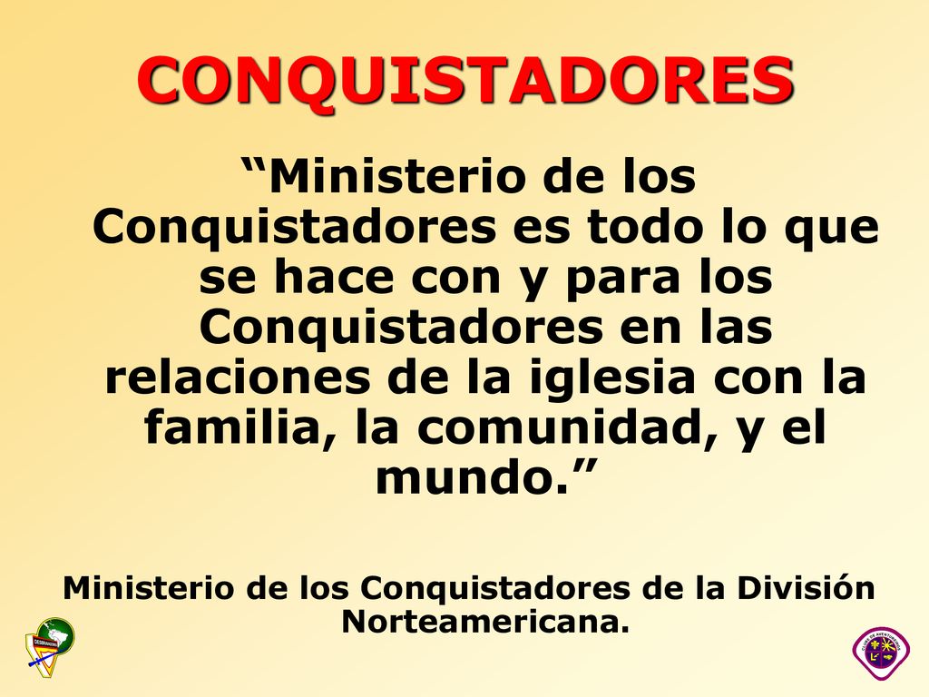 Ministerio de los Conquistadores de la División Norteamericana.