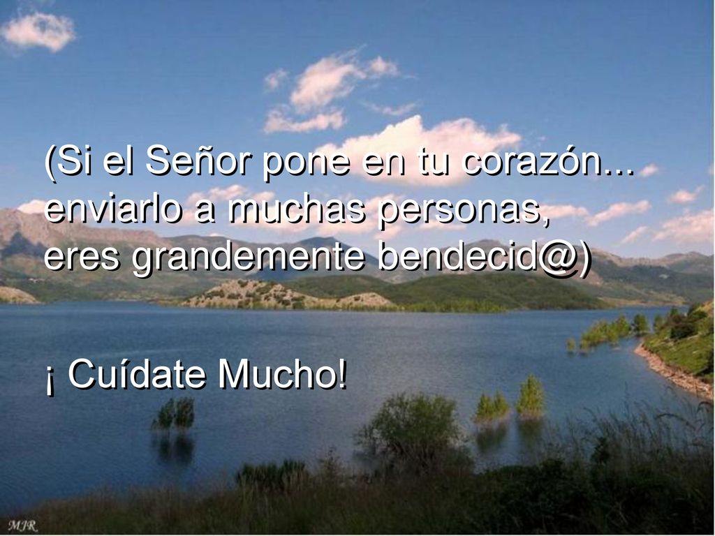 (Si el Señor pone en tu corazón