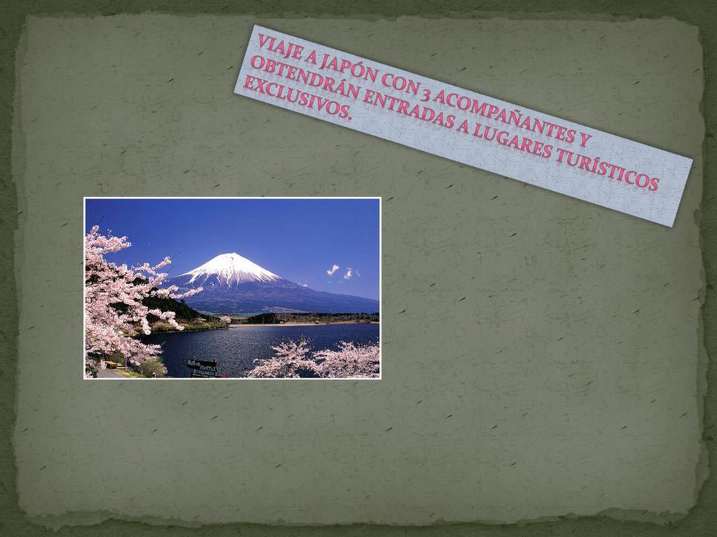 Viaje a Japón con 3 acompañantes y obtendrán entradas a lugares turísticos exclusivos.