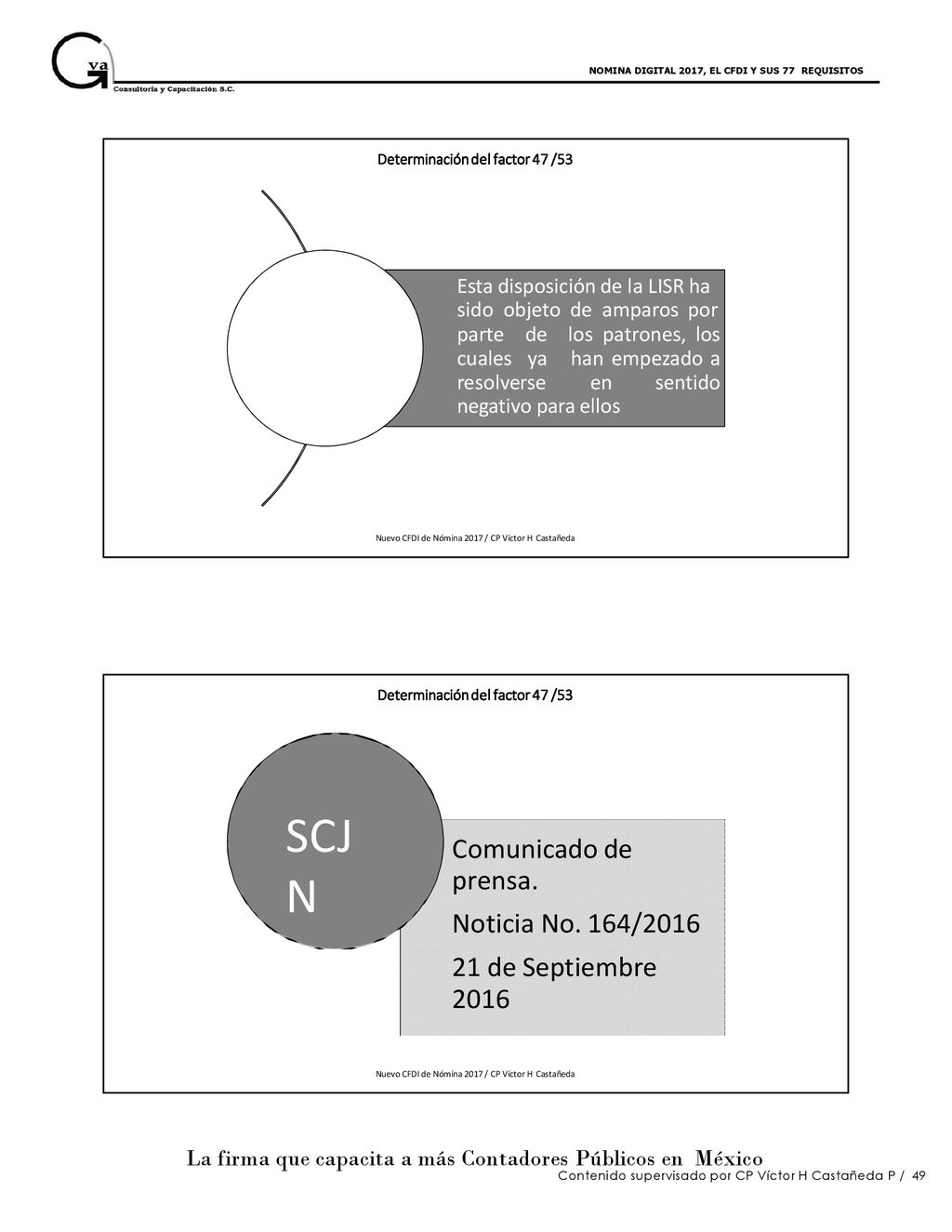 SCJN Comunicado de prensa. Noticia No. 164/ de Septiembre 2016