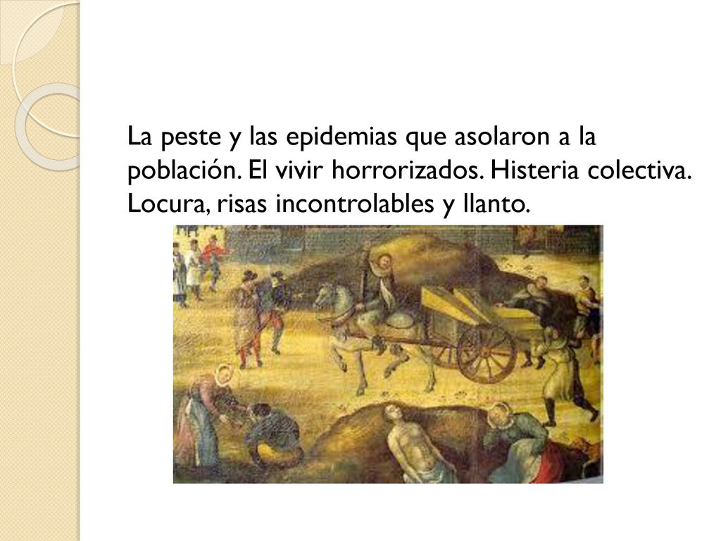La peste y las epidemias que asolaron a la población