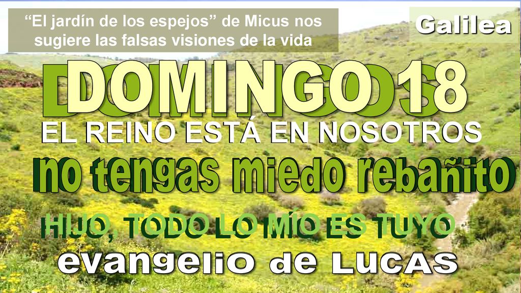 EL REINO ESTÁ EN NOSOTROS EL REINO ESTÁ EN NOSOTROS