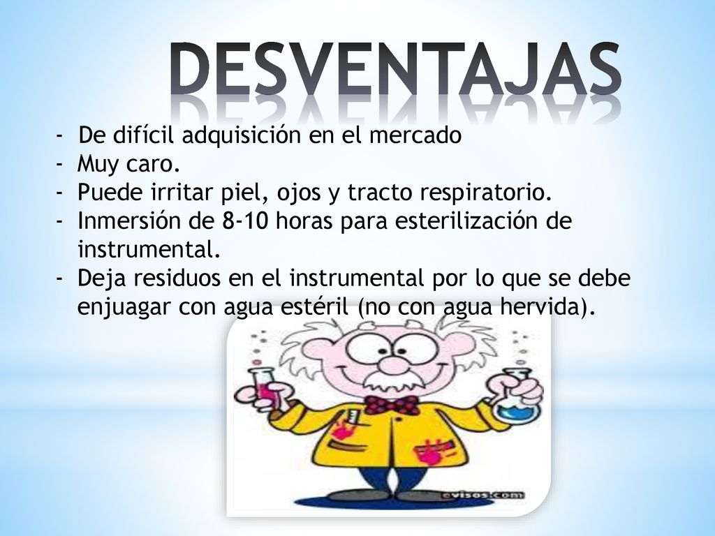 DESVENTAJAS - De difícil adquisición en el mercado Muy caro.