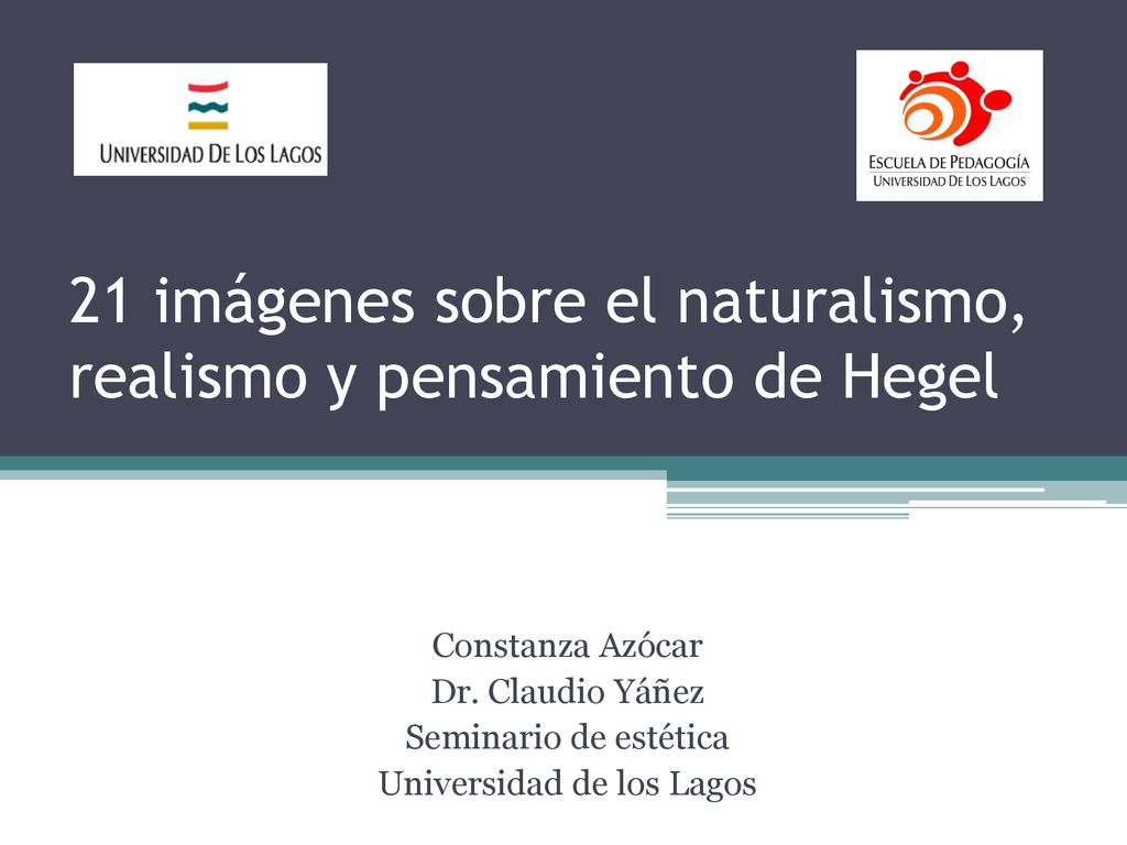 21 imágenes sobre el naturalismo, realismo y pensamiento de Hegel