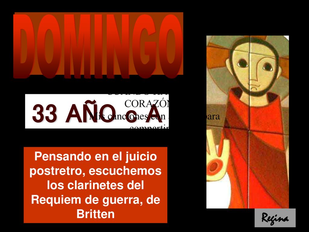 DOMINGO CUANDO HABLA EL CORAZÓN… Mis canciones con acordes para compartir… Hermana Fabiola, STJ. 33 AÑO c A.