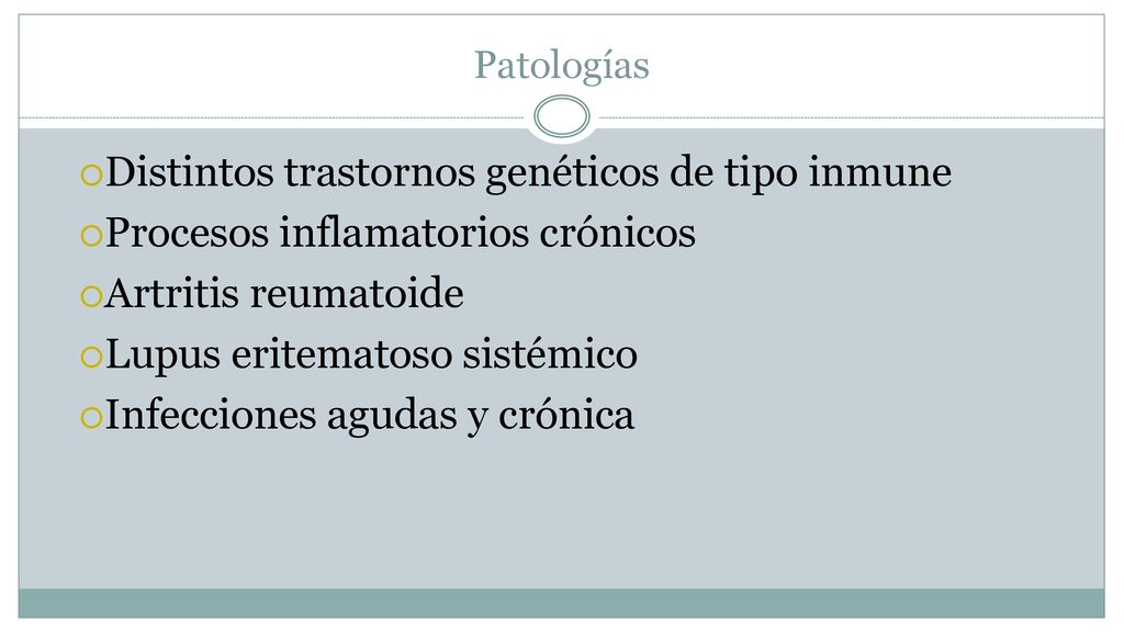 Distintos trastornos genéticos de tipo inmune