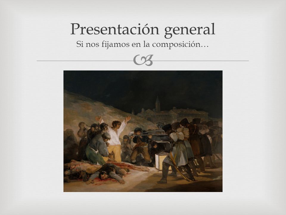 Presentación general Si nos fijamos en la composición…