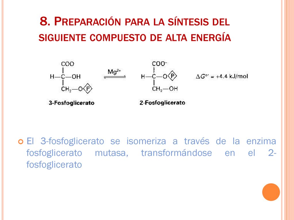 8. Preparación para la síntesis del siguiente compuesto de alta energía