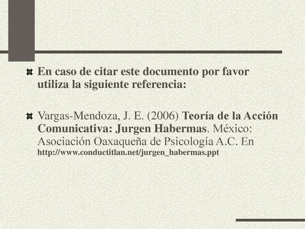 En caso de citar este documento por favor utiliza la siguiente referencia: