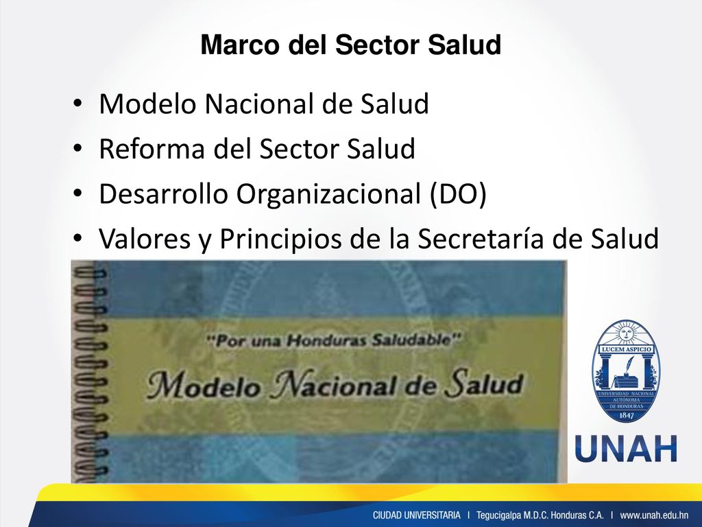 Modelo Nacional de Salud Reforma del Sector Salud