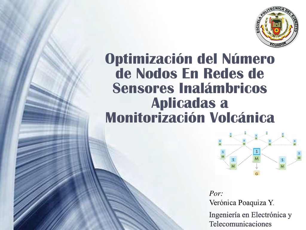 Optimización del Número de Nodos En Redes de Sensores Inalámbricos Aplicadas a Monitorización Volcánica