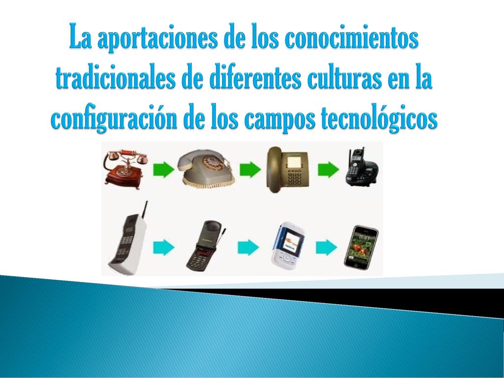 La aportaciones de los conocimientos tradicionales de diferentes culturas en la configuración de los campos tecnológicos