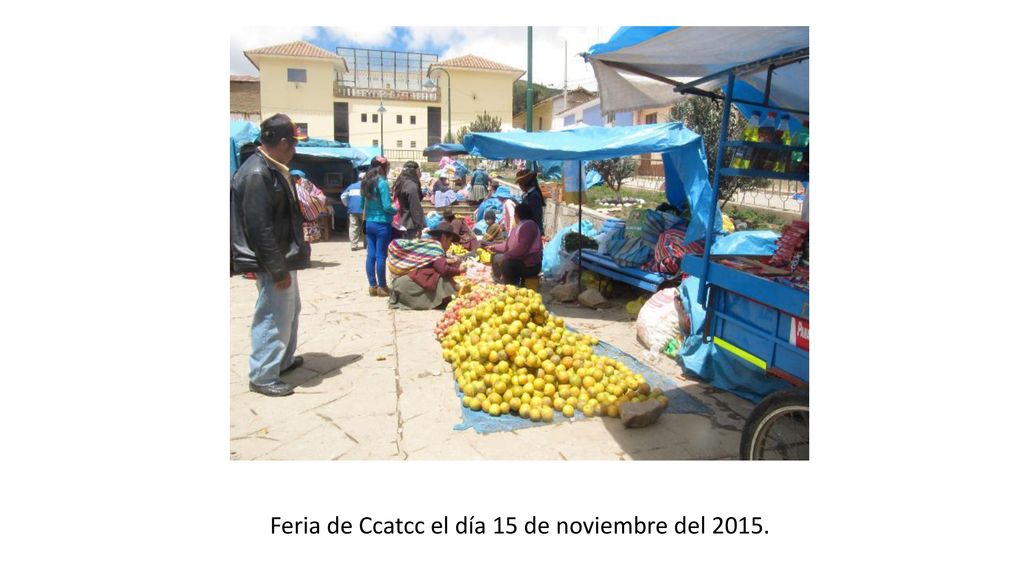 Feria de Ccatcc el día 15 de noviembre del 2015.