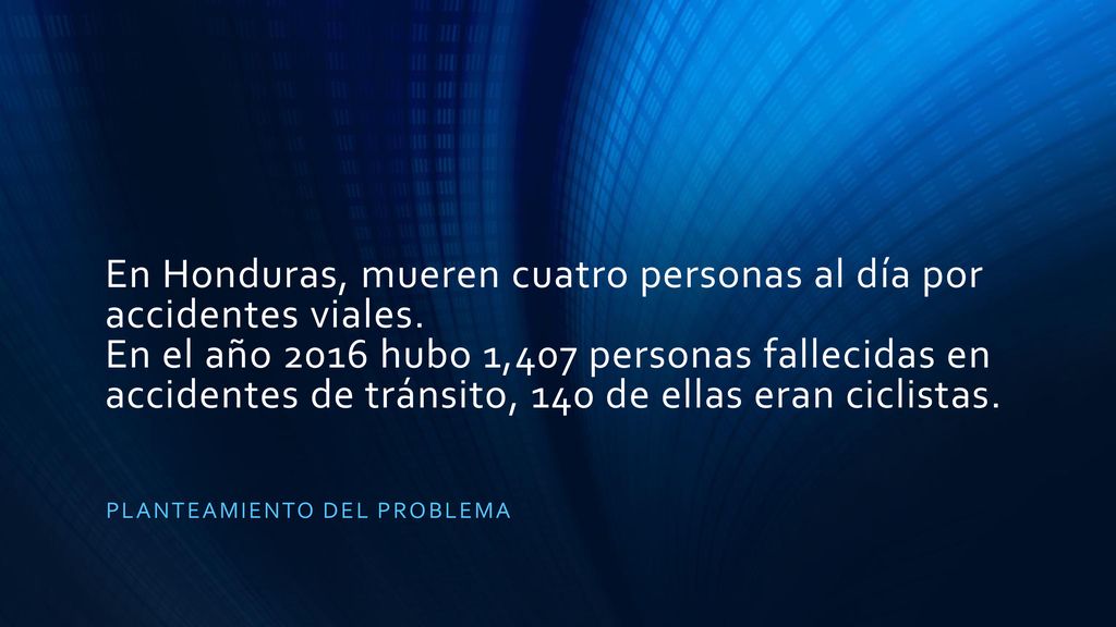 En Honduras, mueren cuatro personas al día por accidentes viales