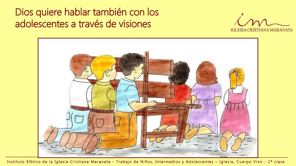 Dios quiere hablar también con los adolescentes a través de visiones