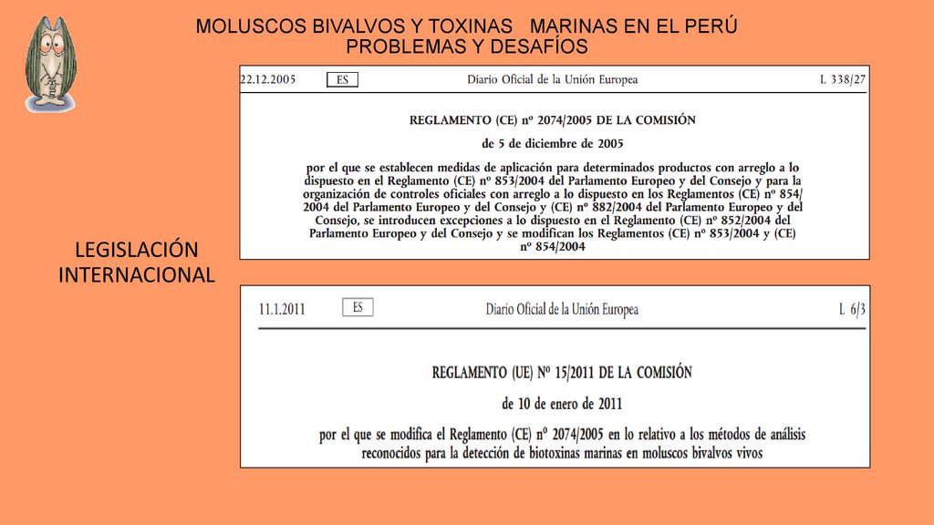 MOLUSCOS BIVALVOS Y TOXINAS MARINAS EN EL PERÚ PROBLEMAS Y DESAFÍOS