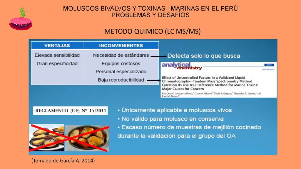 MOLUSCOS BIVALVOS Y TOXINAS MARINAS EN EL PERÚ PROBLEMAS Y DESAFÍOS