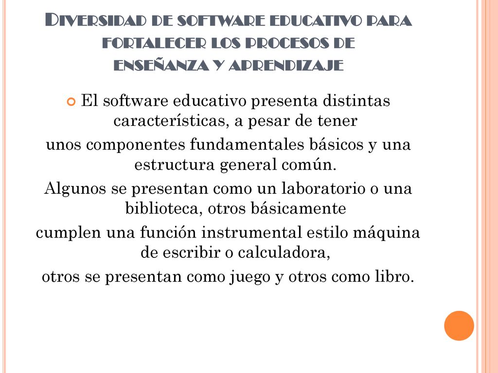 Diversidad de software educativo para fortalecer los procesos de enseñanza y aprendizaje
